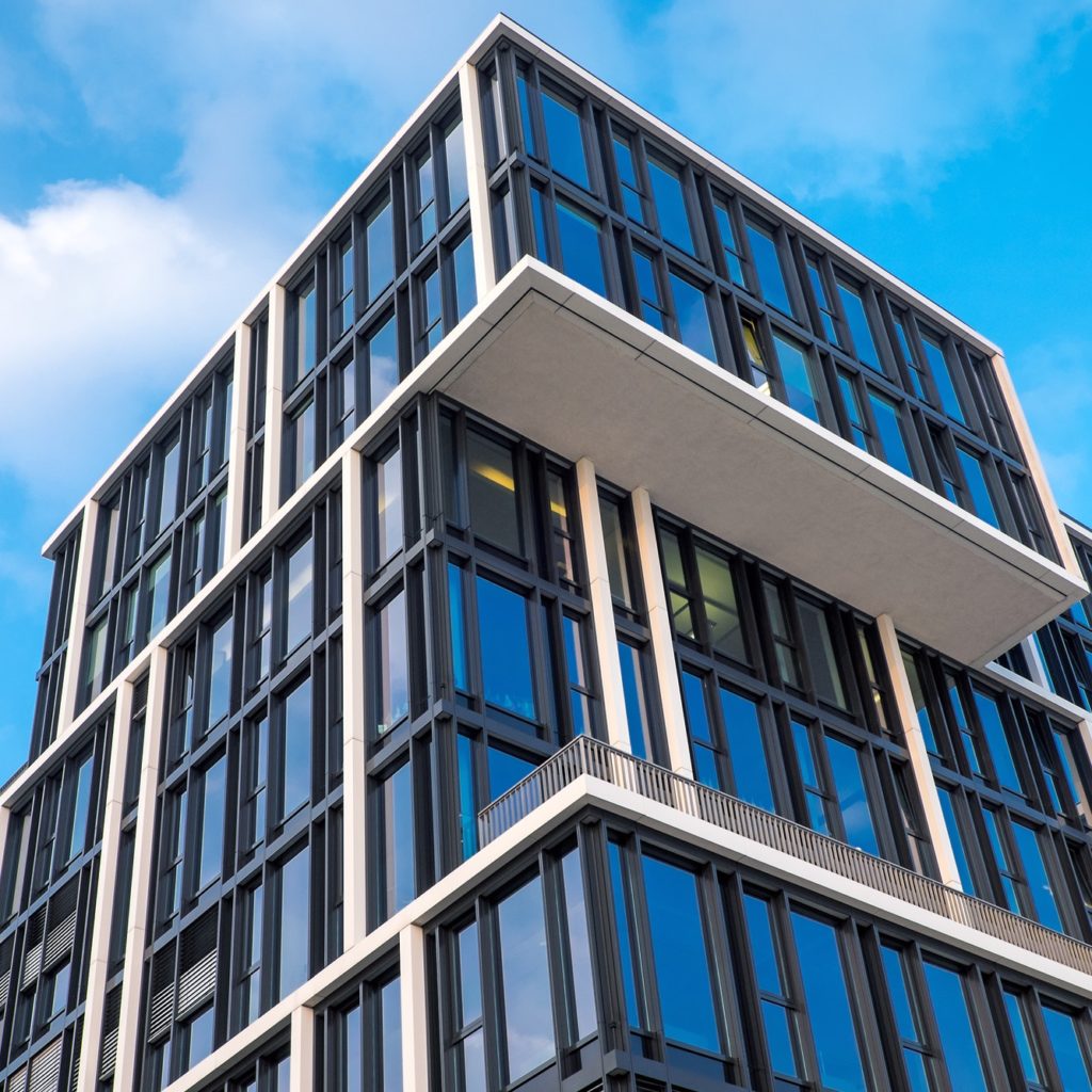 Modern office building
